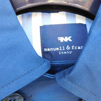 Cerimonia Trench Blu New Born Manuell & Frank - Neonato