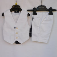 Panciotto Bianco Bambino Manuell & Frank