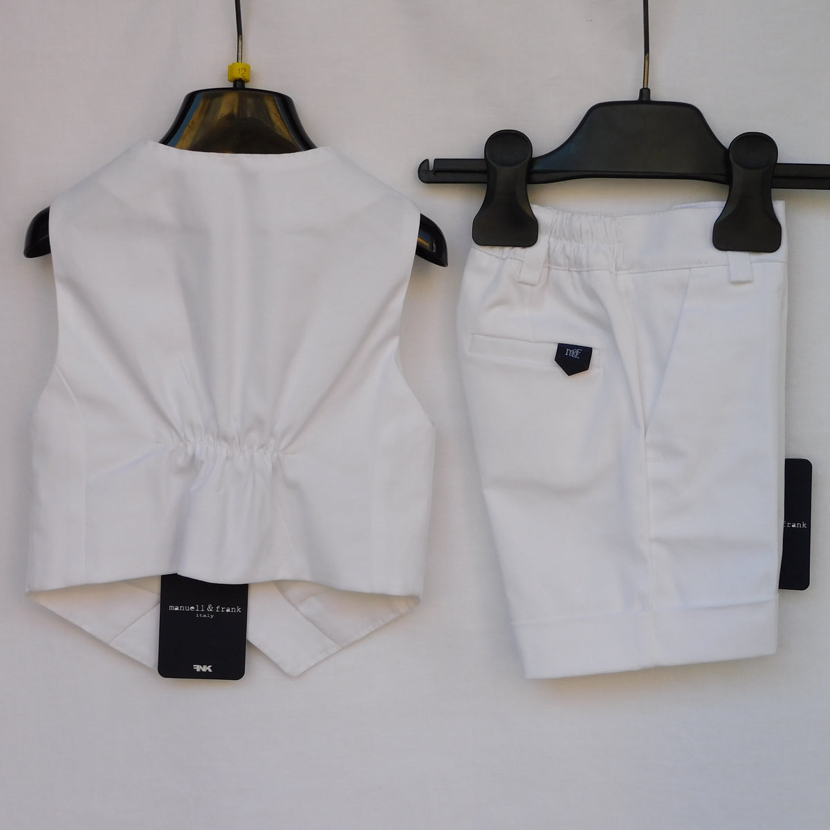 Panciotto Bianco Bambino Manuell & Frank