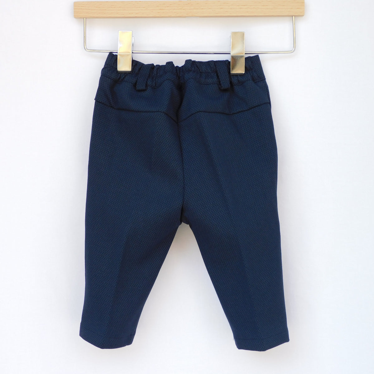Pantalone Elegante Blu Mezzo Peso Neonato Manuell & Frank
