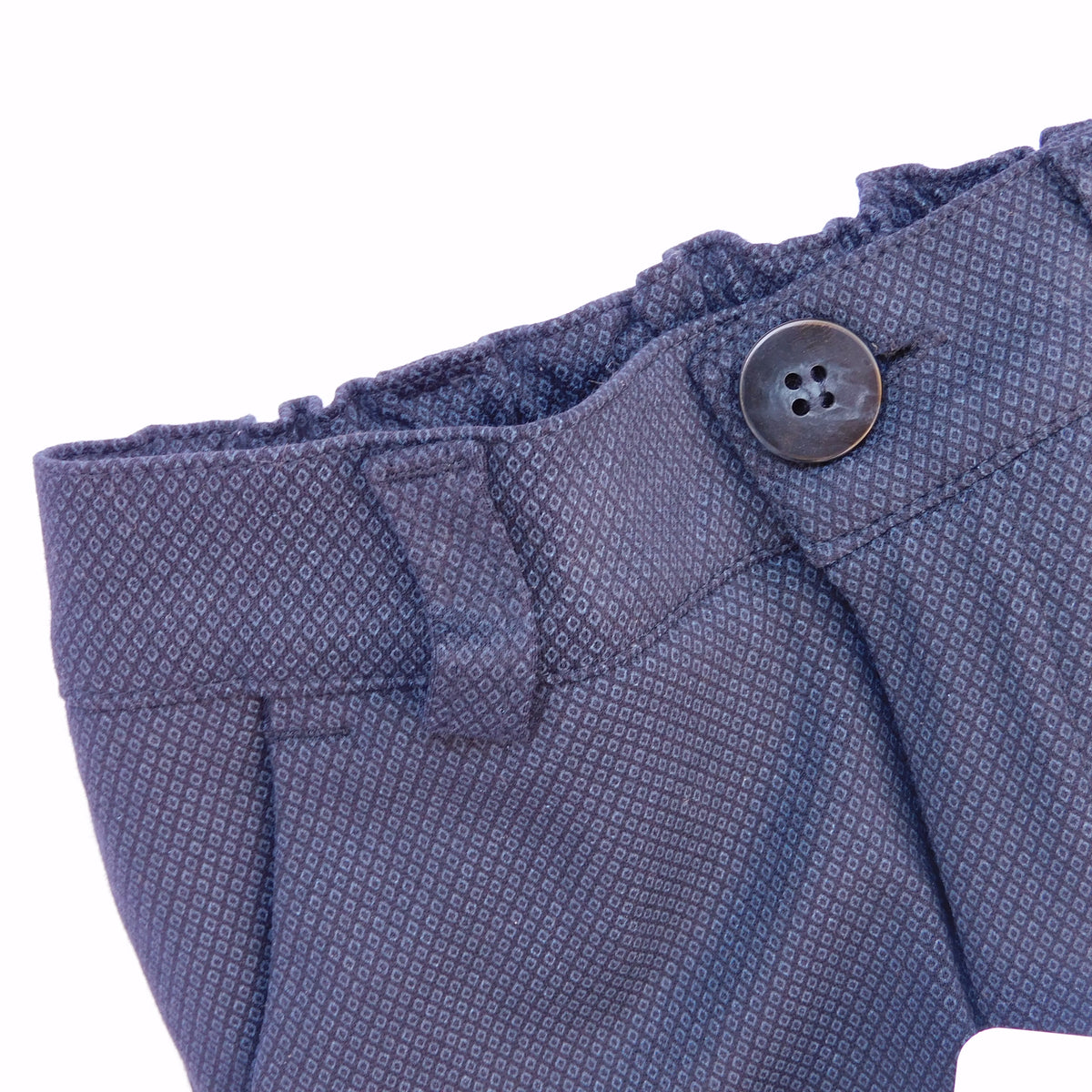 Pantalone Elegante Blu Mezzo Peso Neonato Manuell & Frank