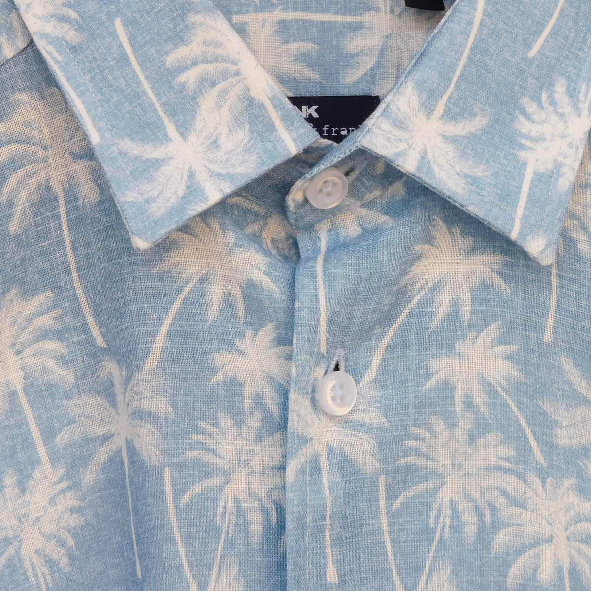 Camicia Fantasia Base Azzurra Bambino Manuell & Frank