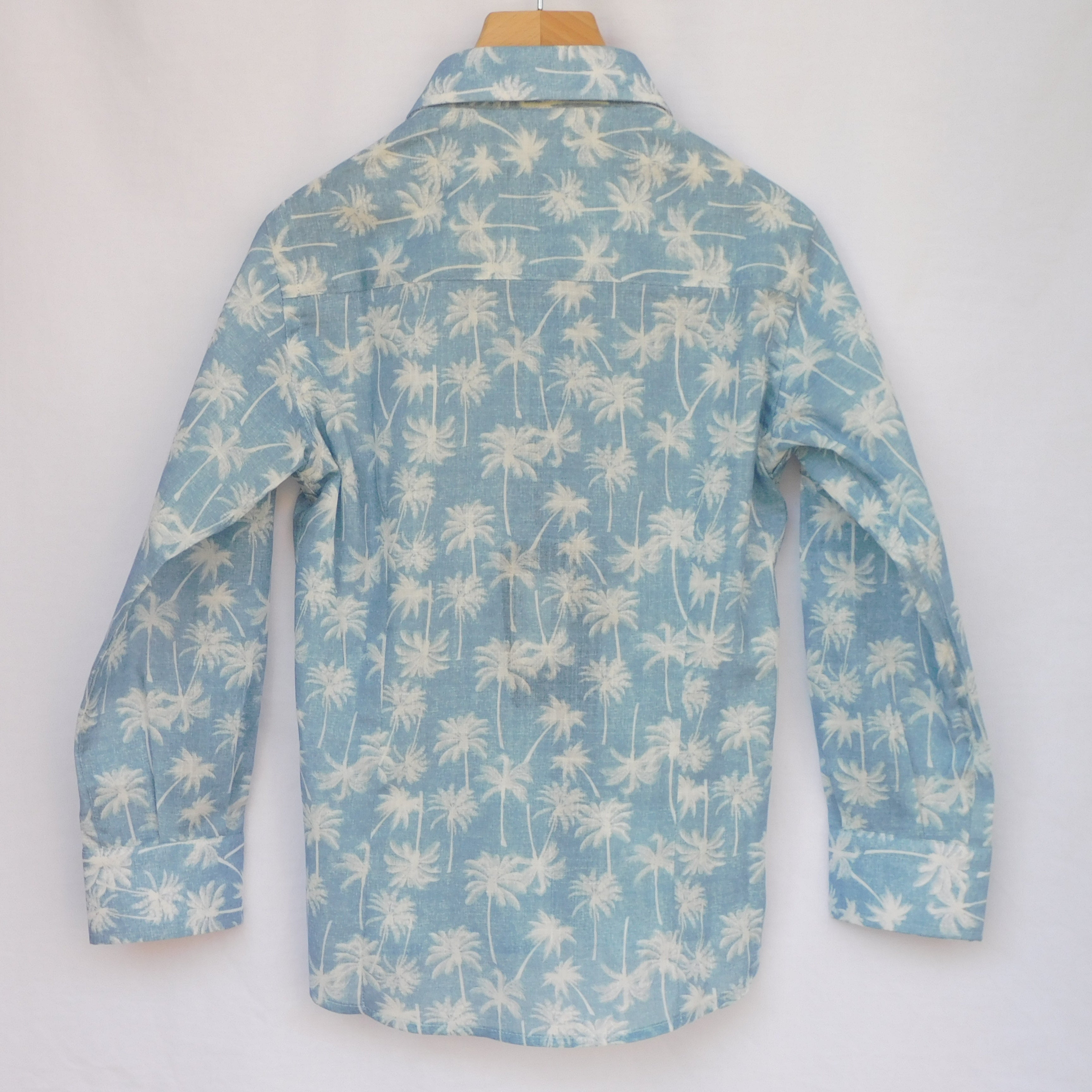 Camicia Fantasia Base Azzurra Bambino Manuell & Frank