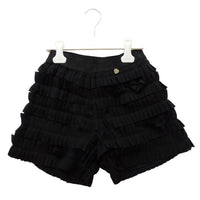 Shorts con Doppie Rouches Arricciate al Centro - 