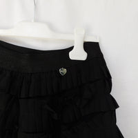 Shorts con Doppie Rouches Arricciate al Centro - 
