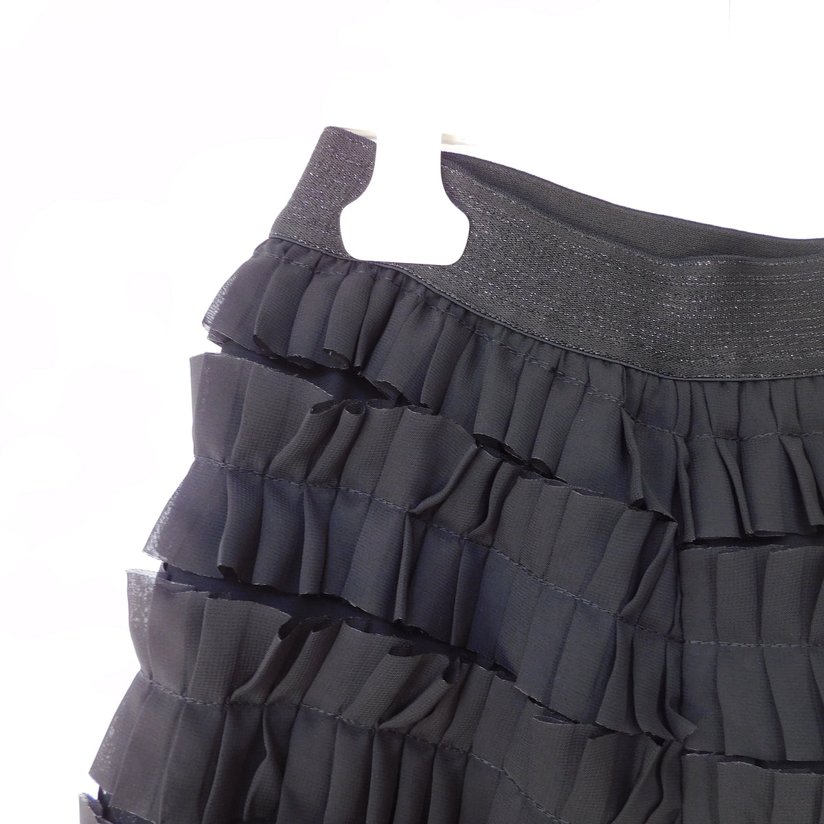 Shorts con Doppie Rouches Arricciate al Centro - 
