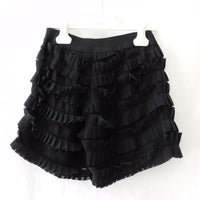 Shorts con Doppie Rouches Arricciate al Centro - 