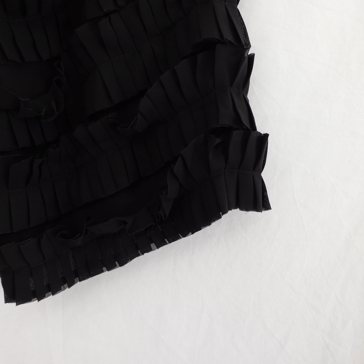 Shorts con Doppie Rouches Arricciate al Centro - 