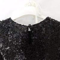 T-shirt e maglie Top Paillettes con Rosa Staccabile - 100% Pl Alice Pi - Bambina