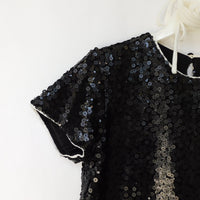 T-shirt e maglie Top Paillettes con Rosa Staccabile - 100% Pl Alice Pi - Bambina