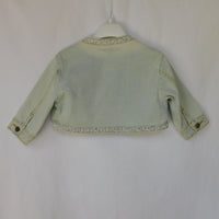 Jeans Coprispalle in Denim e Strass - 98% Co 2% Ea Alice Pi - Bambina