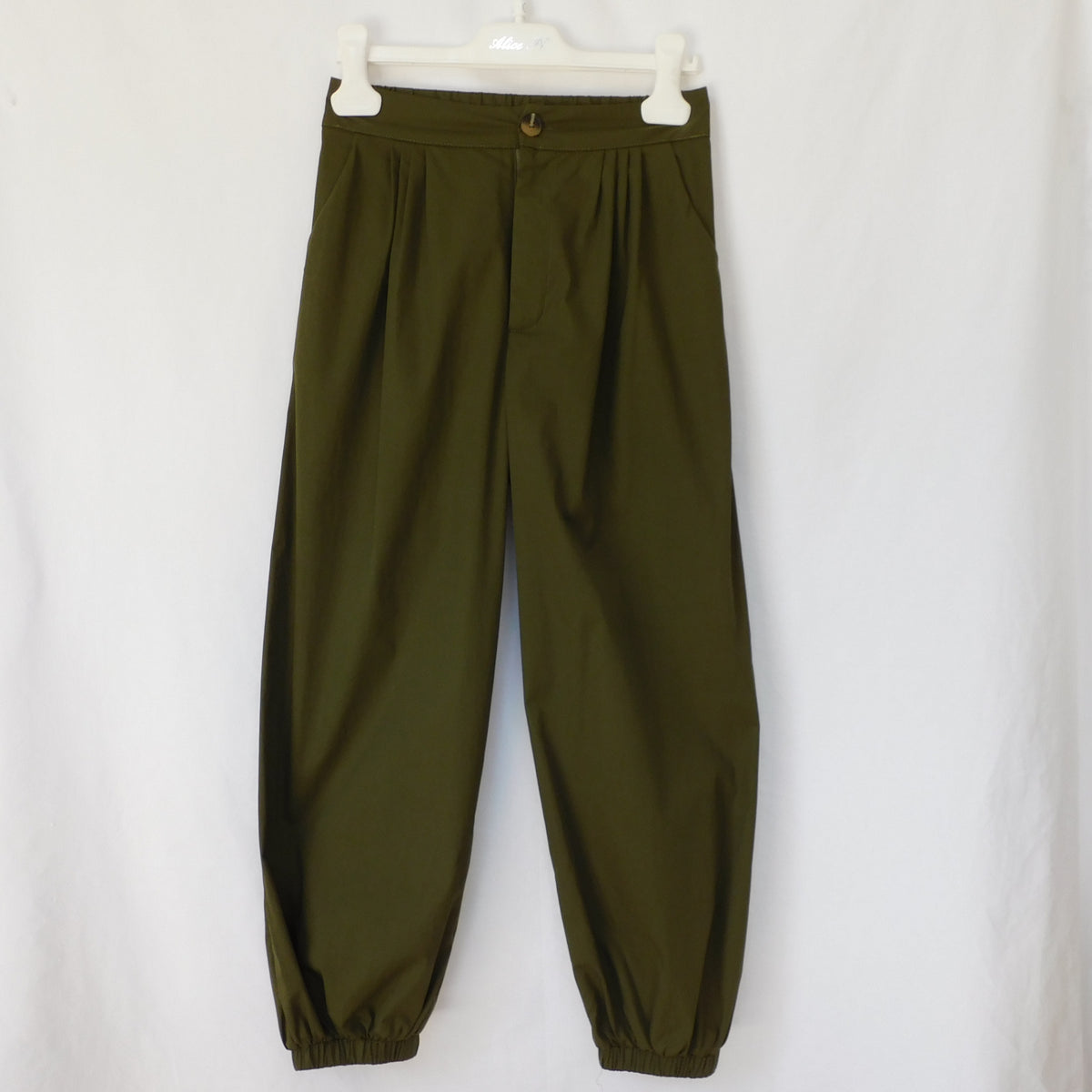 Pantalone Cargo con Elastico All'orlo - 70% Co 27% Pl 3% Sp Alice Pi - Bambina