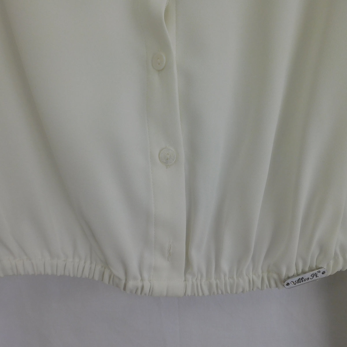 Camicia Crop con Elasticatura All'orlo Alice Pi - Ragazza