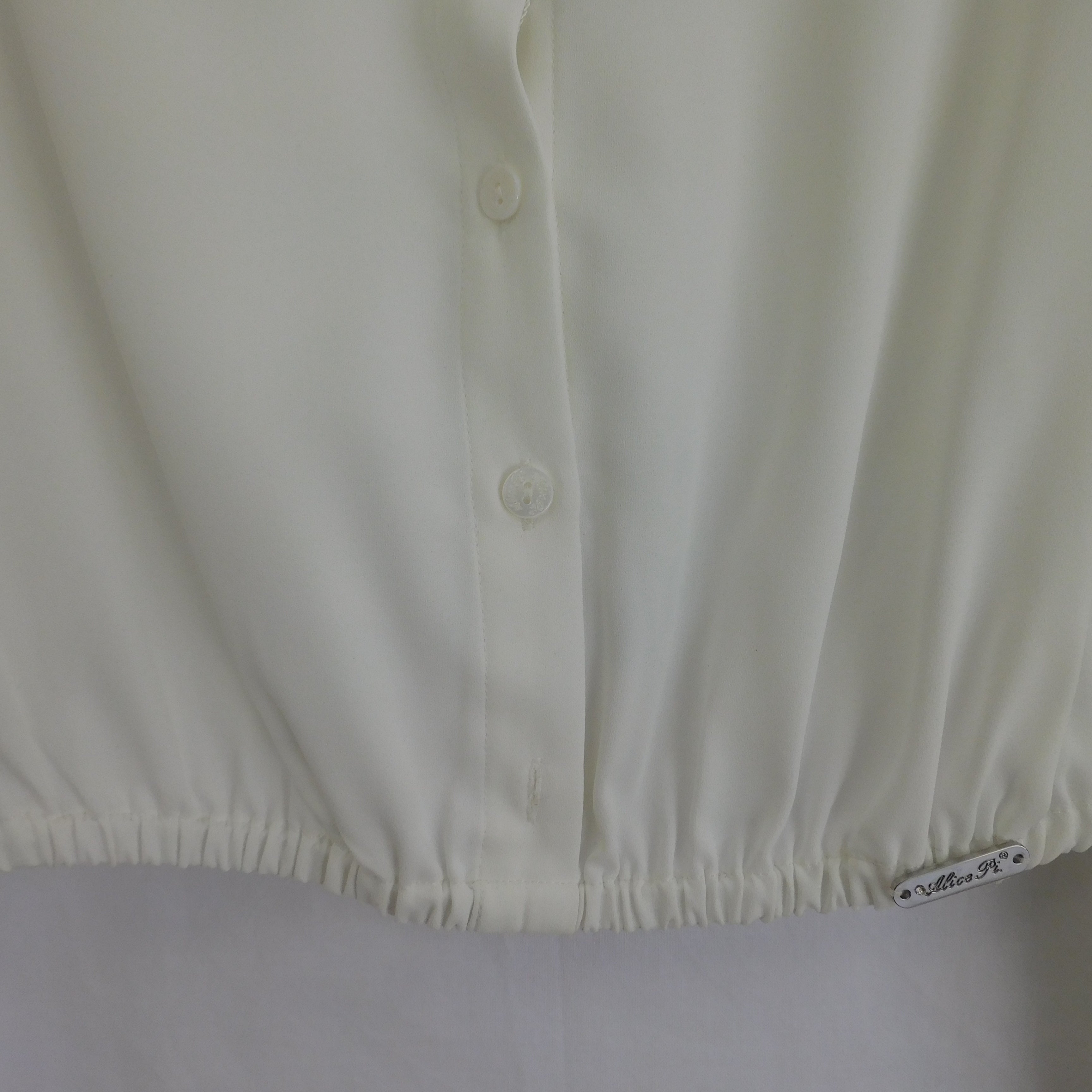 Camicia Crop con Elasticatura All'orlo Alice Pi - Ragazza
