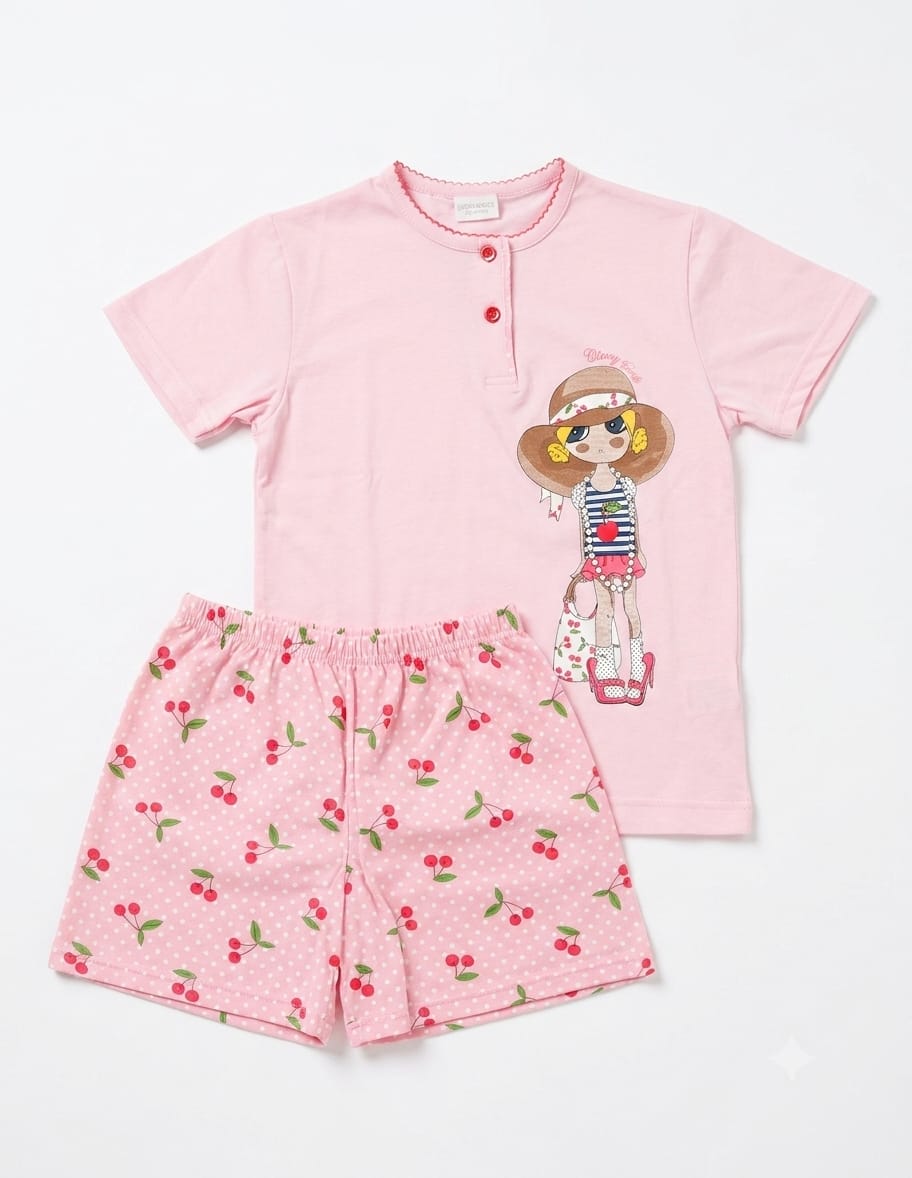 Pigiama Bimba Jersey Mezza Manica