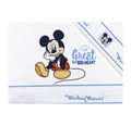 Set Culla-passeggino 3 Pz Disney Topolino (34X72) 1 Lenzuolo Piano Sopra 1 Federa 1 Sotto con Angoli Elastici Adatto per Piano Culla/carrozzina 100% Cotone Oexo-tex