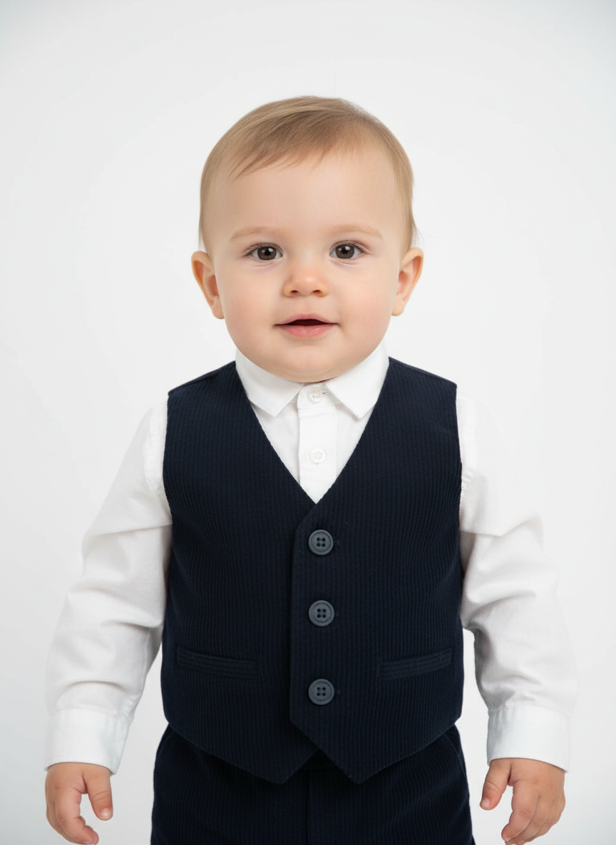 Gilet velluto maglia neo