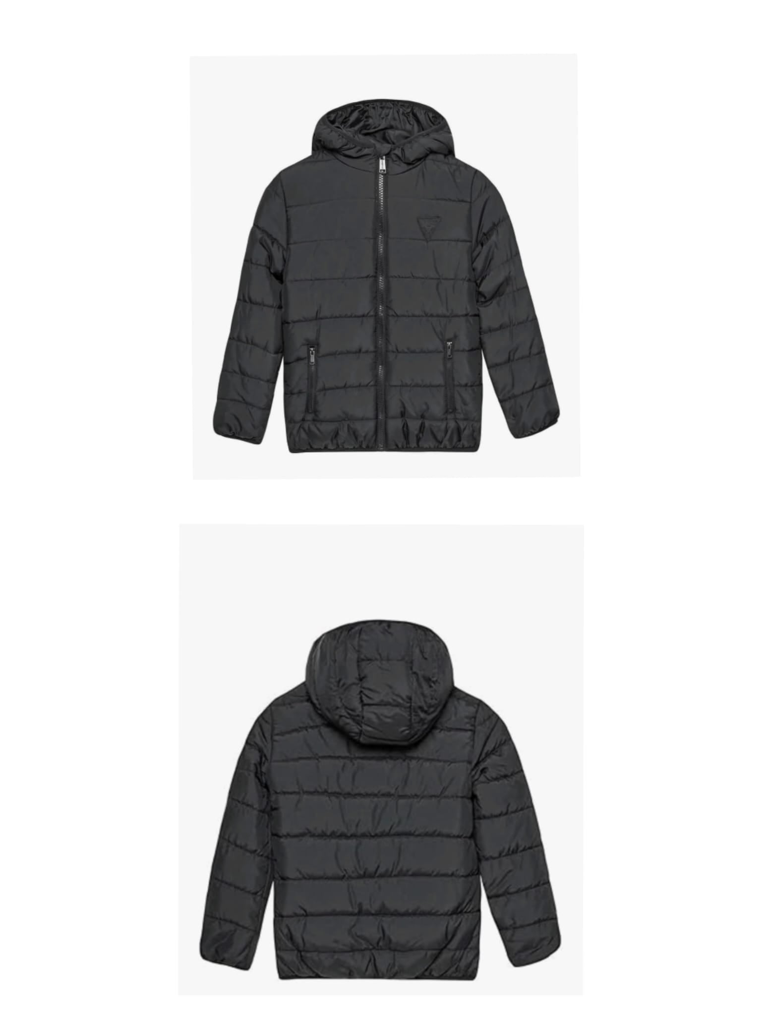 JACKET W/ZIP 100 GRAMMI  NERO