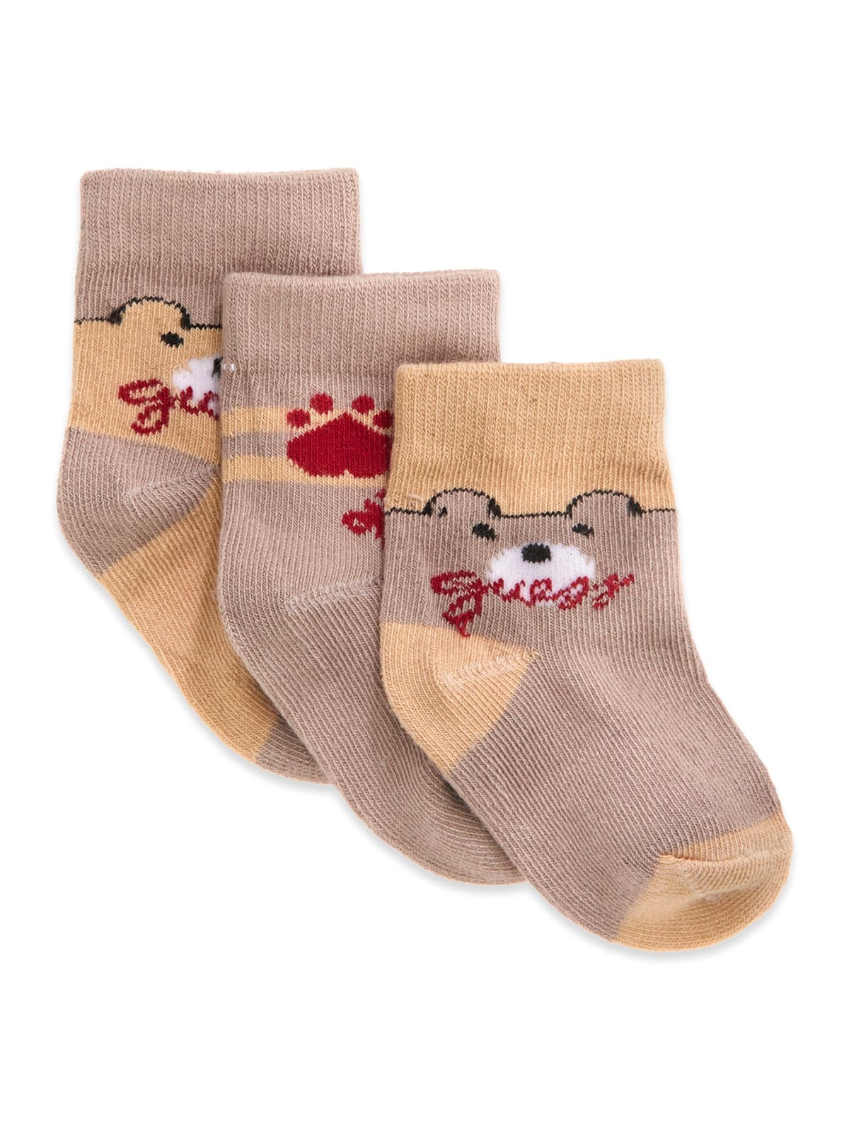 Confezione da 3 Paia di Calzini Guess Neonati