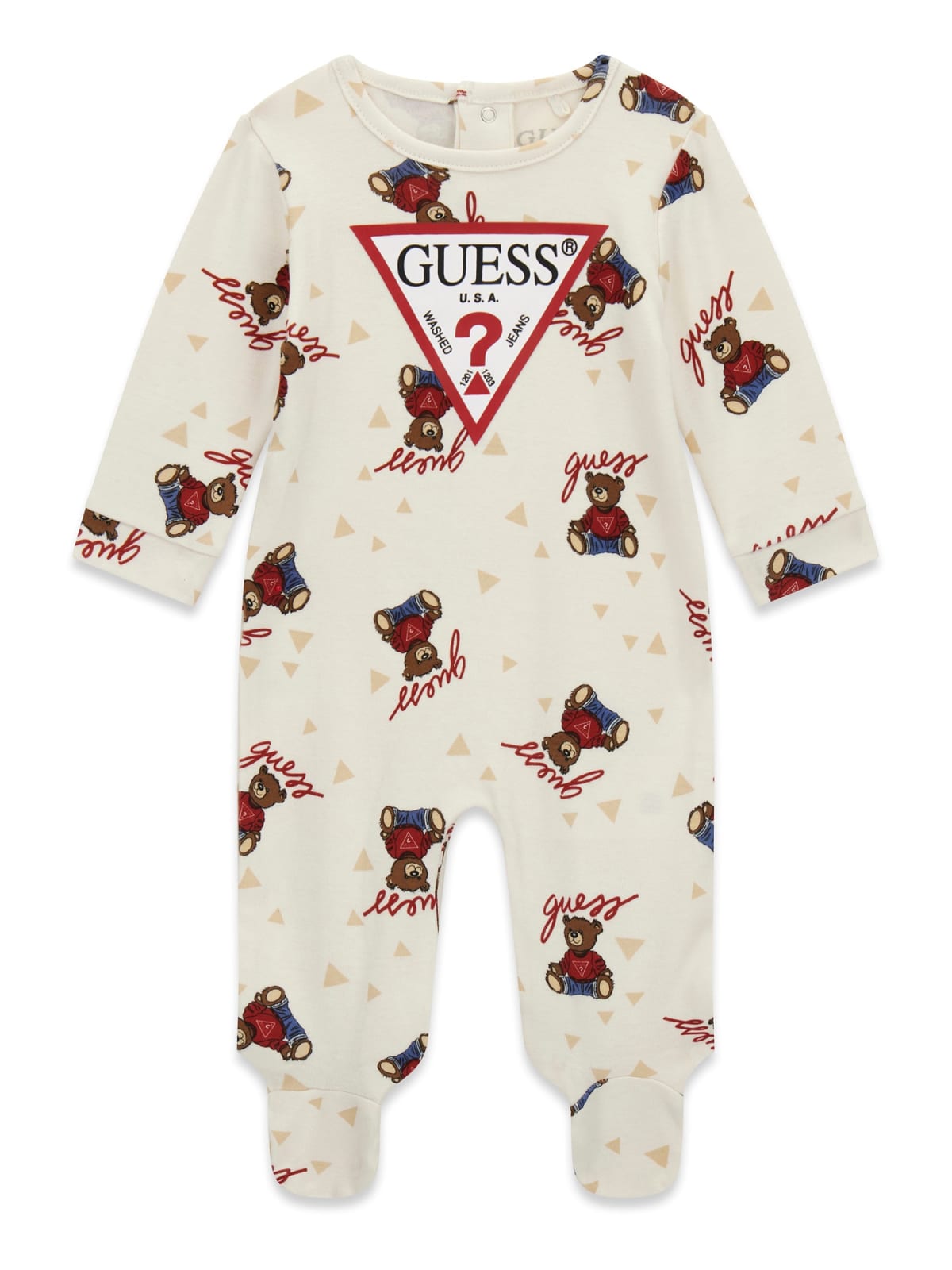 Tutina con Orsetti e Logo Guess - Neonati