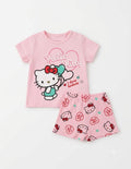 Pigiama Corto Neonata Jersey di Cotone Hello Kitti Sabor Disney