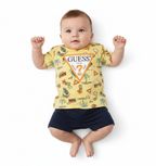 SET SS T-SHIRT+KNITD