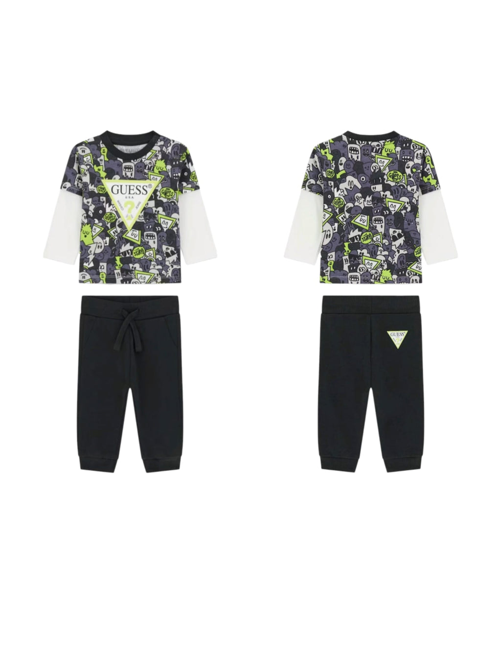 SET LS T-SHIRT+ACTIVE PANTS