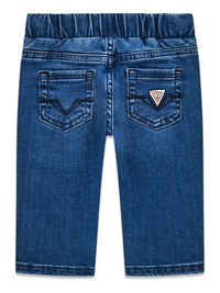 Pantaloni Blu Denim Guess Neonato