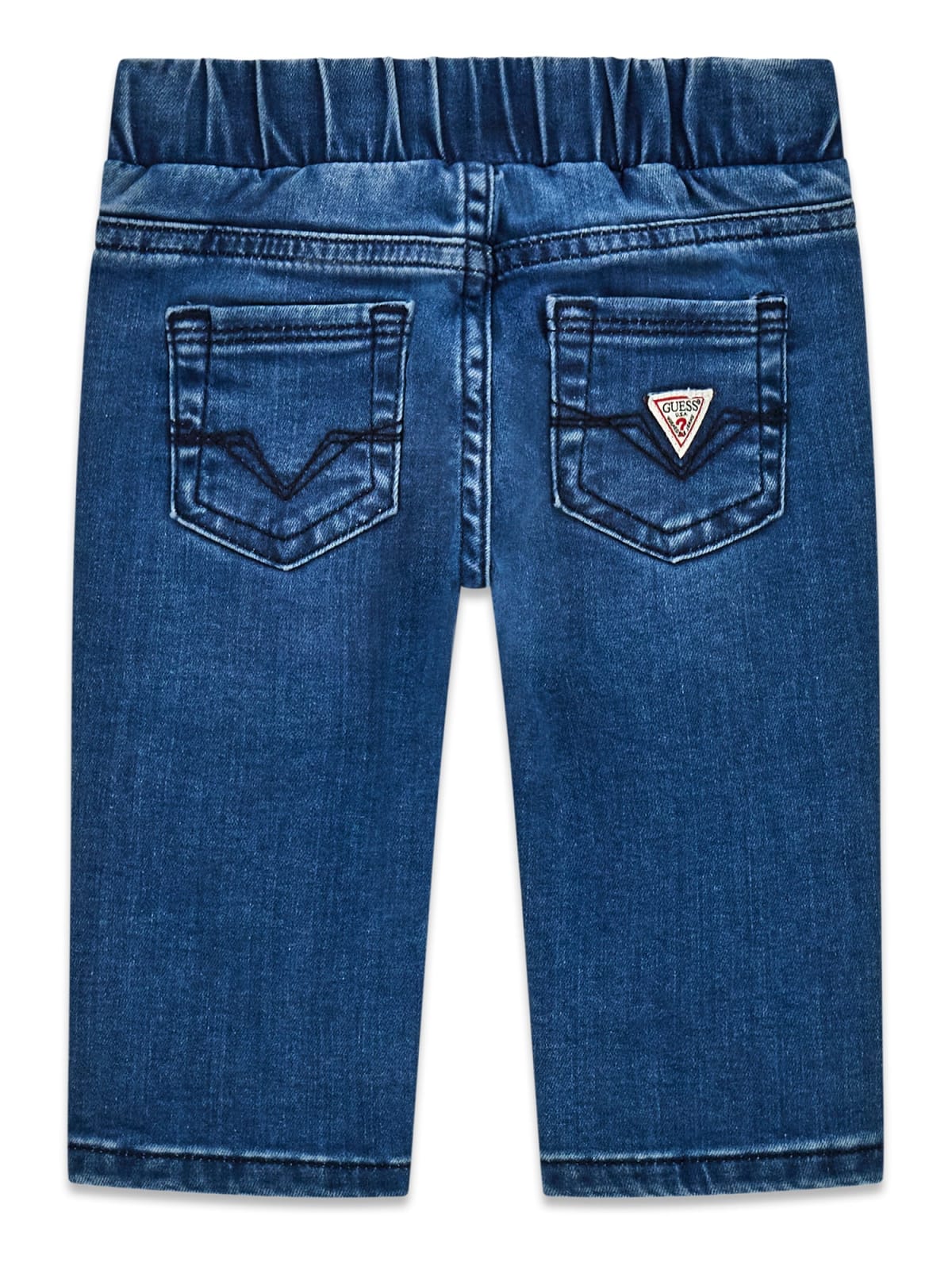 Pantaloni Blu Denim Guess Neonato