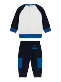 Completo Bianco Guess Neonato