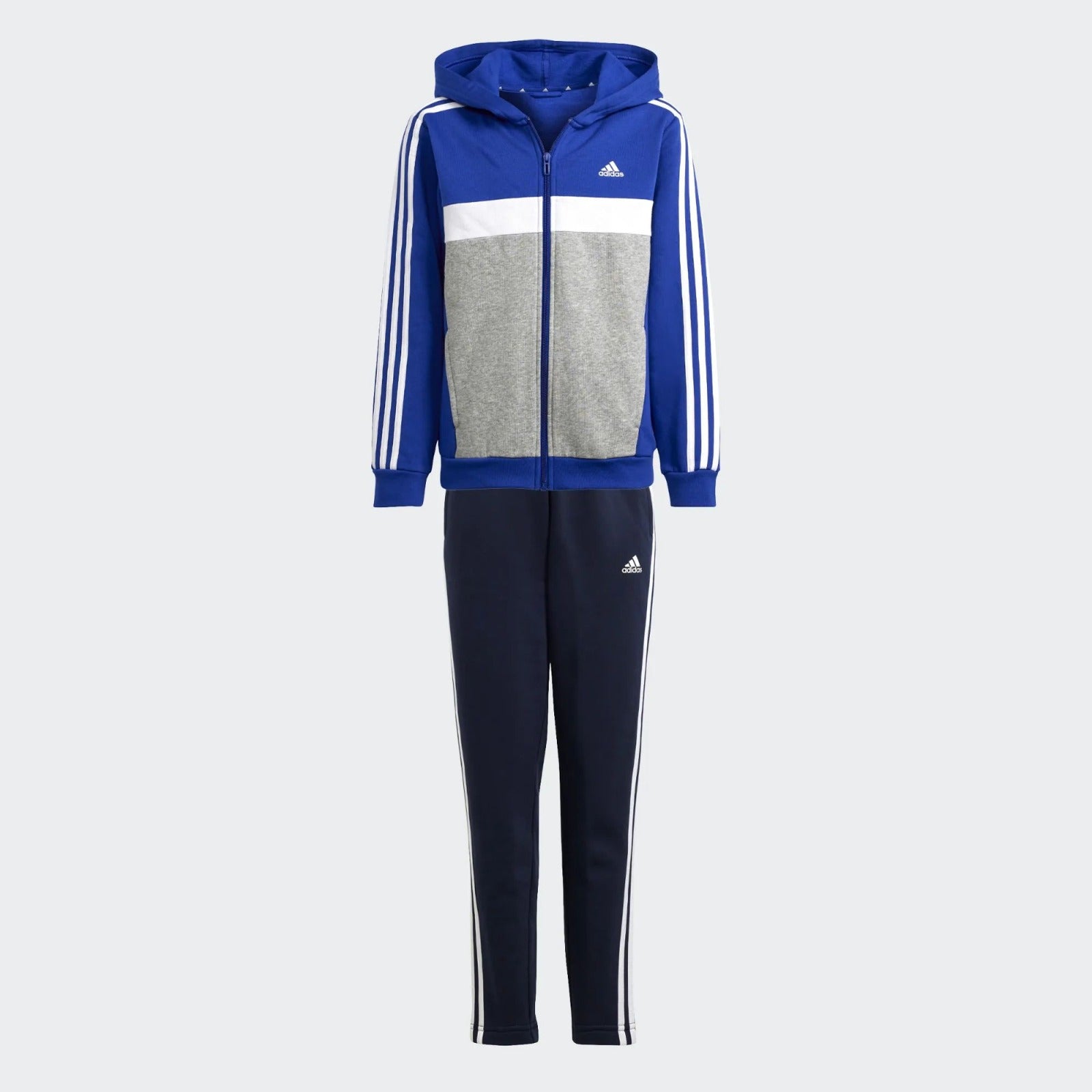 TUTA ADIDAS FELPATA CON ZIP RAGAZZO