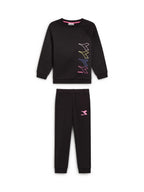 Tuta Felpata Sportiva Diadora Bambina/ragazza