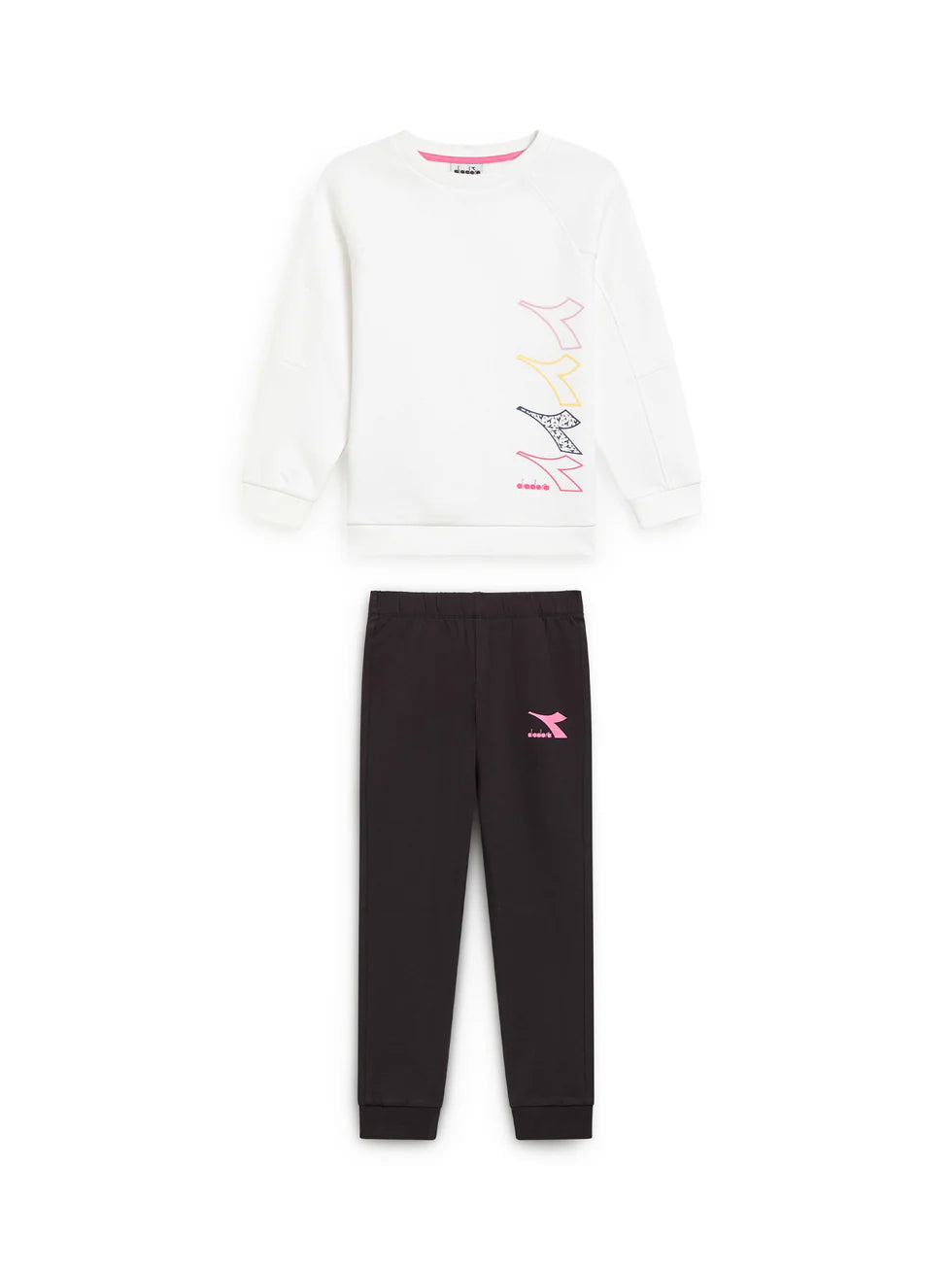 Tuta Felpata Sportiva Diadora Bambina/ragazza