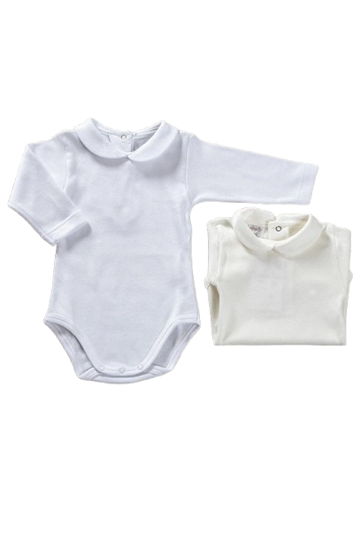 Body Neonata Manica Lunga con Colletto Baby Vip