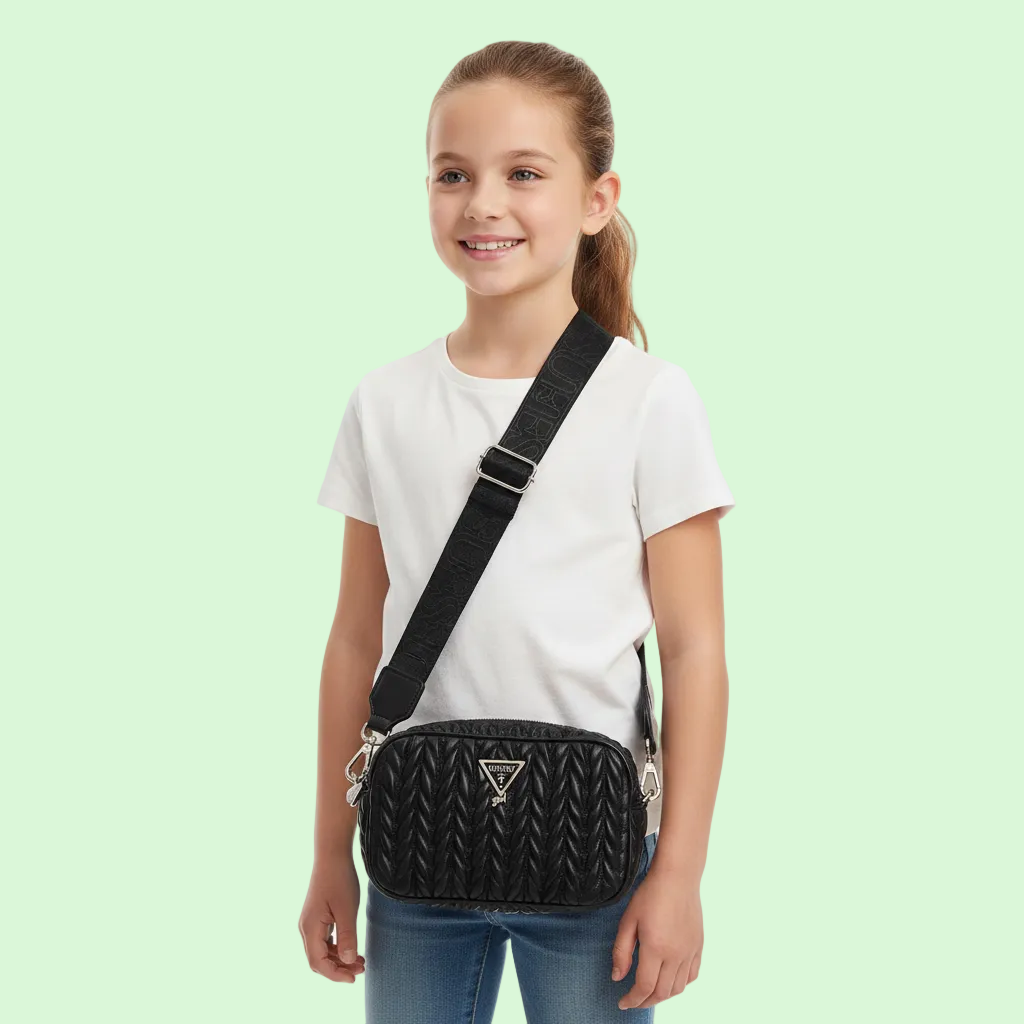 BORSA A TRACOLLA TRAPUNTATA GUESS
