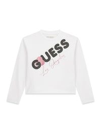 T-shirt con Scritta Guess - Bambina