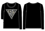 T-shirt con Paillettes Sul Logo Guess - Bambina
