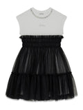 Vestito con Tulle e Strass Guess - Bambina