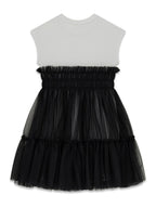 Vestito con Tulle e Strass Guess - Bambina