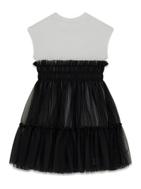 Vestito con Tulle e Strass Guess - Bambina