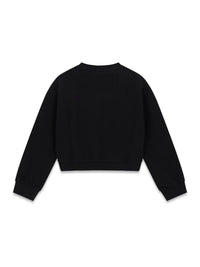 Felpa Cropped con Strass Guess - Ragazza