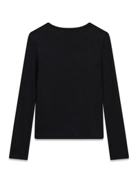 Maglia a Maniche Lunghe Nero Guess Bambina