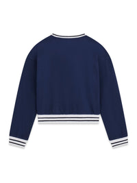 Maglia a Maniche Lunghe Blu Guess Bambina