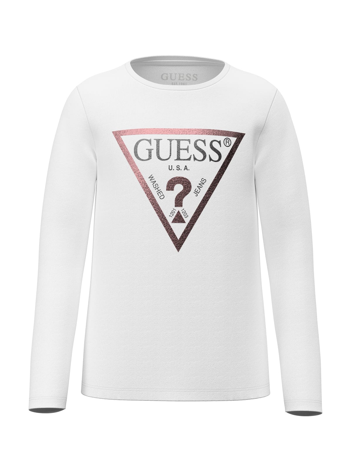 T-shirt con Logo Frontale Guess - Bambina