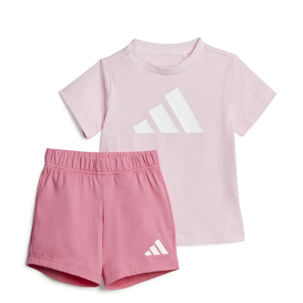 COMPLETO(MAGLIETTA+PANTALONCINO) CON LOGO ADIDAS