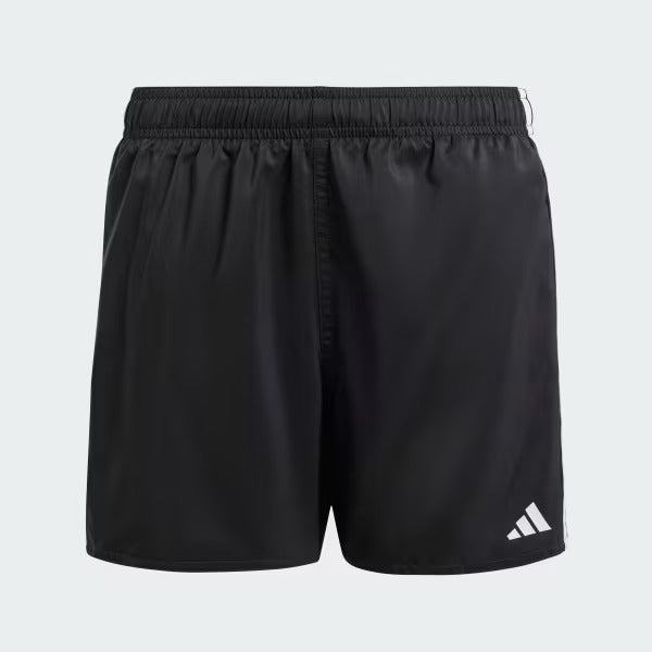 COSTUME ADIDAS NERO CON STRISCE BIANCHE-BAMBINO