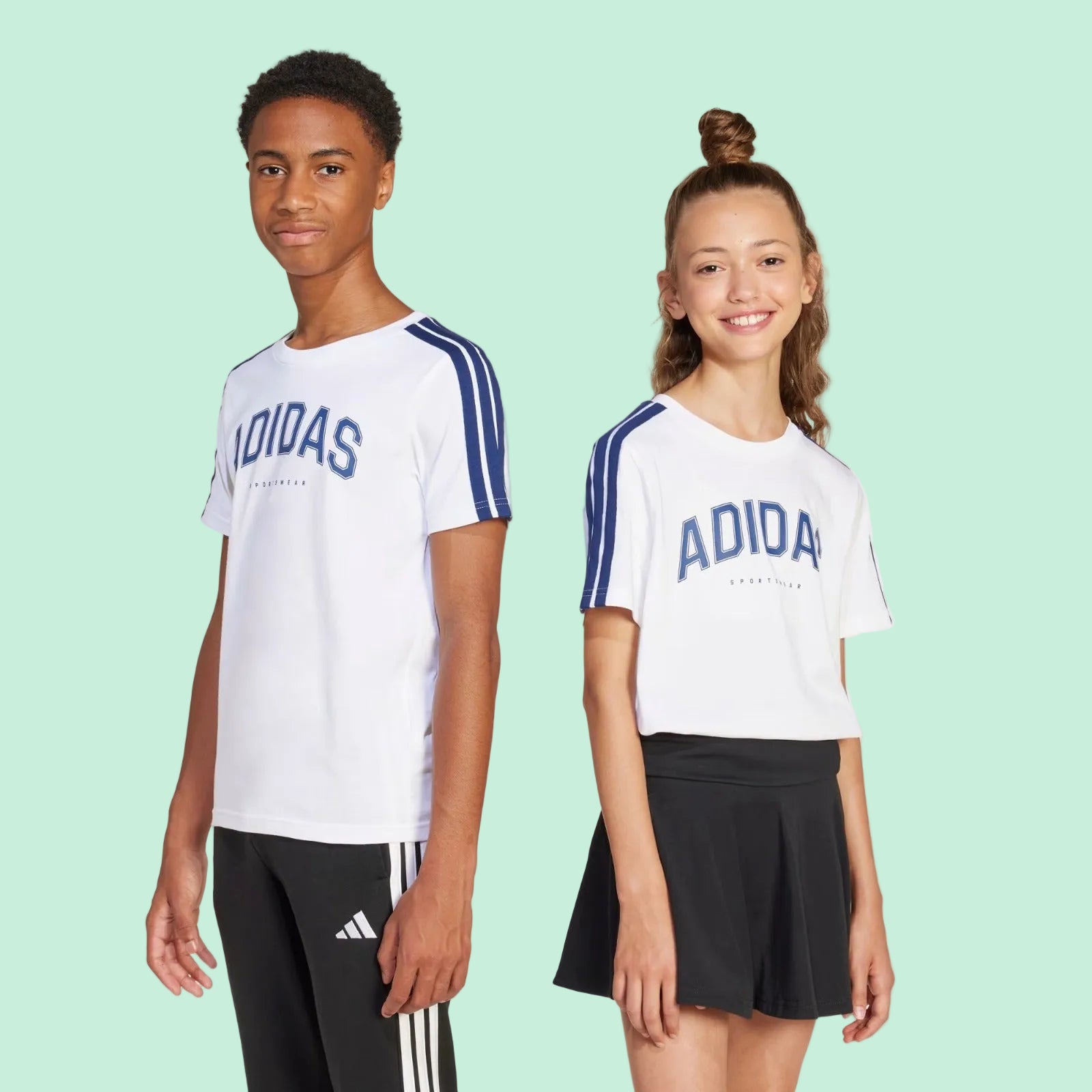 T-SHIRT UNISEX CON LOGO ADIDAS