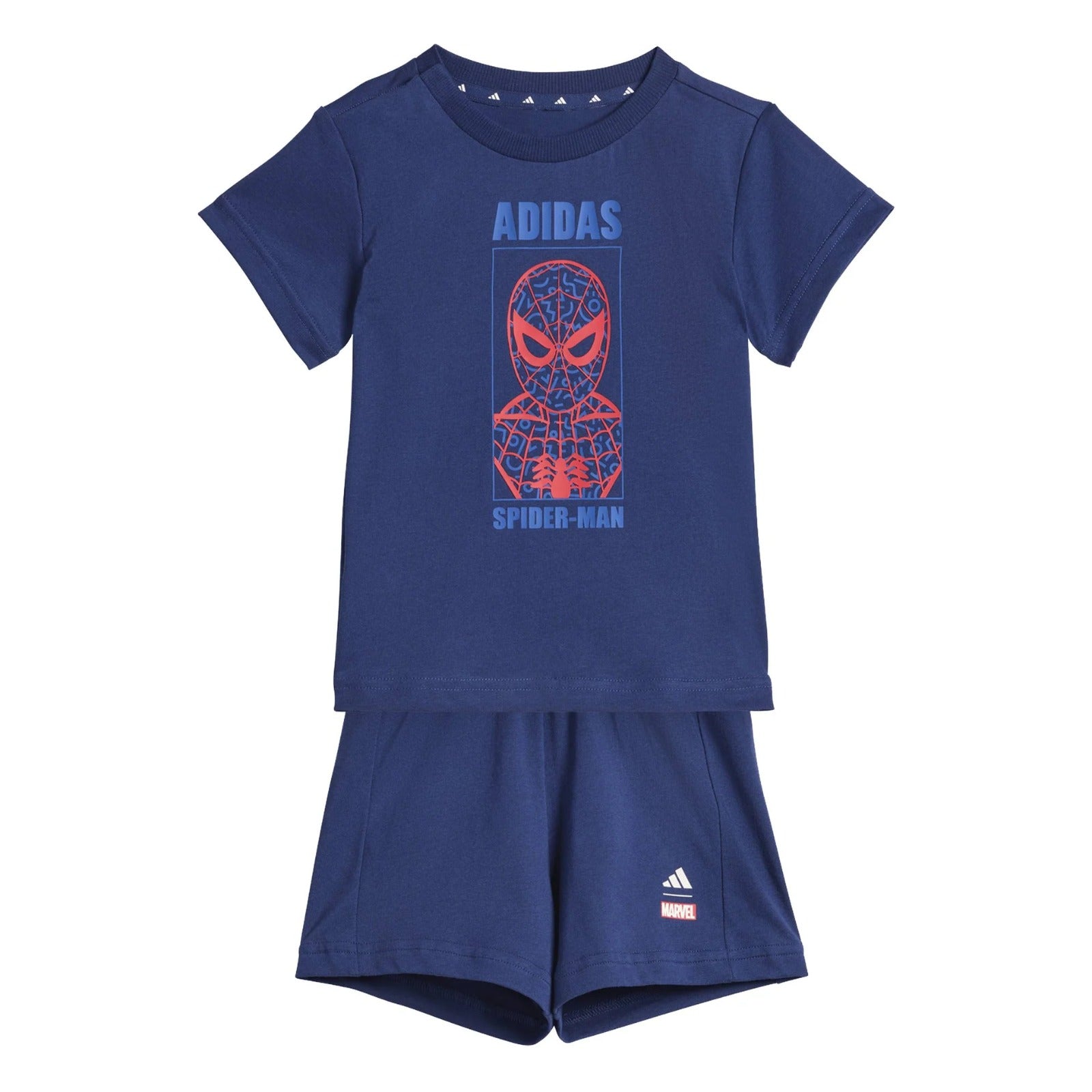 COMPLETO(MAGLIETTA+PANTALONCINO) CON LOGO ADIDAS