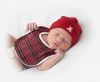 SET BABY BAVETTA E CAPPELLINO NATALE NEONATO KLAIADì