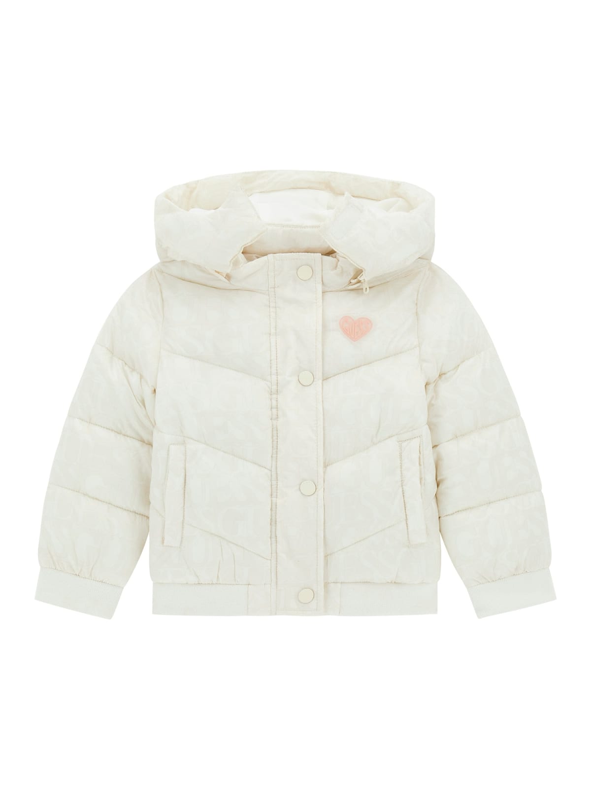 PADDED HOODED LS JACKET